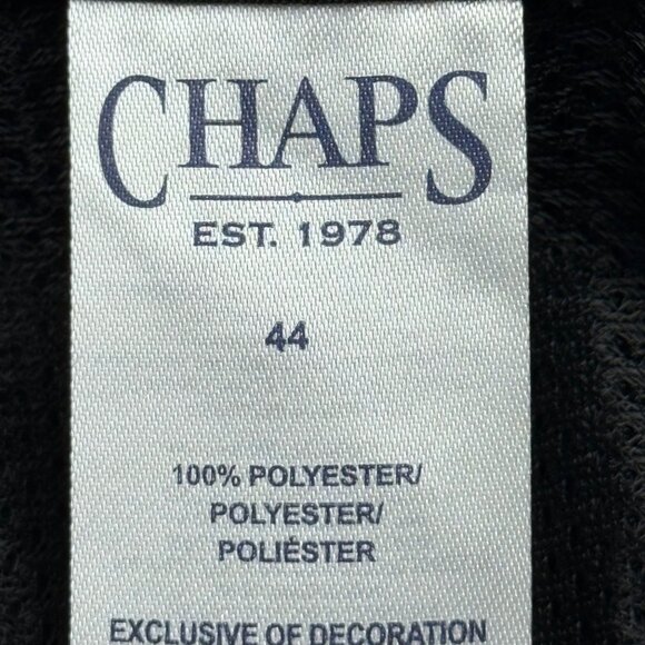 Chaps Golf Mens Slim Fit Black Onyx Stretch Shorts Size 44 Comfort Waistband NWT - Picture 6 of 11